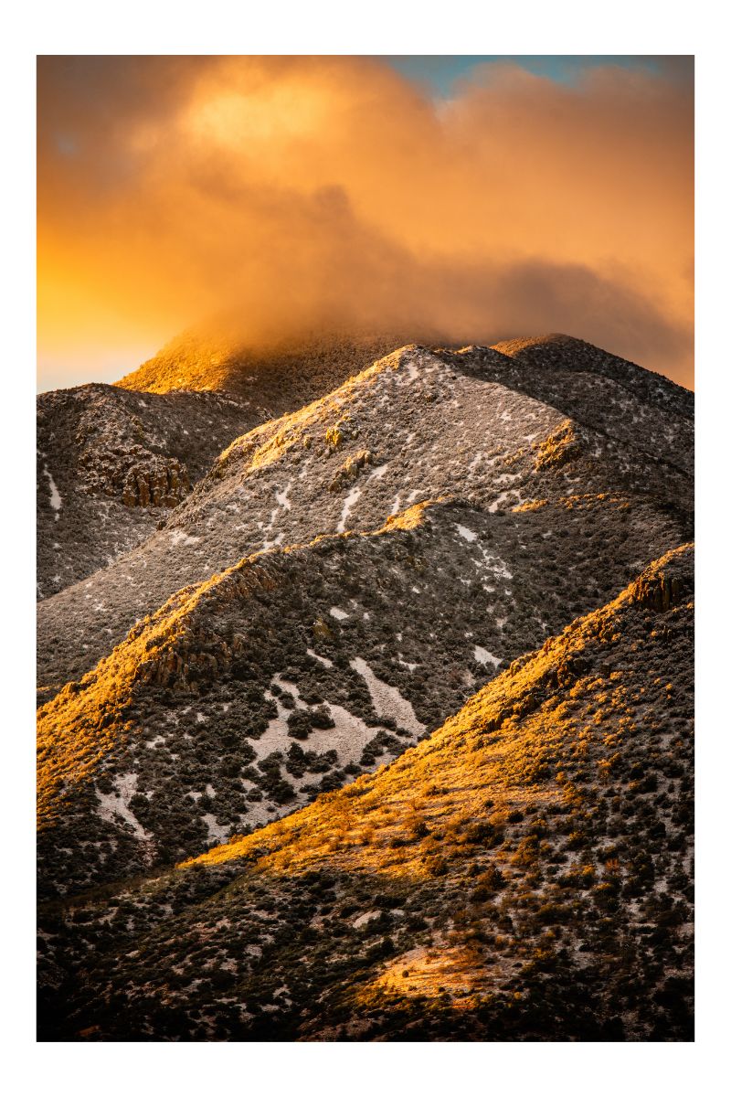 Sunrise and Snow